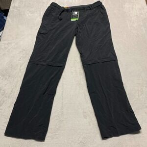 NEW NWT Karrimor Women's Aspen‎ Zip Off Belted Convertible Pants UK14 US18 Black